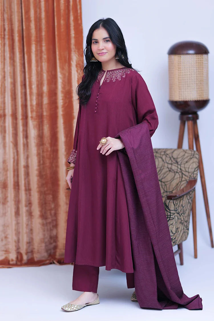 LBD-02824 | Maroon & Gold | Casual 3 Piece Suit | Viscose Self Dobby Raja Sahib LBD-02824 | Maroon & Gold | Casual 3 Piece Suit | Viscose Self Dobby Raja Sahib