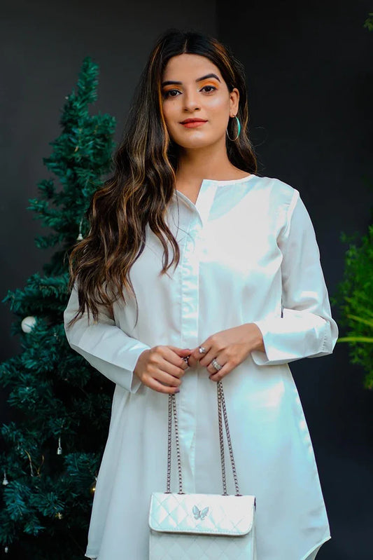 Picture of Zauk - 2 Piece - White - Available at Raja Sahib