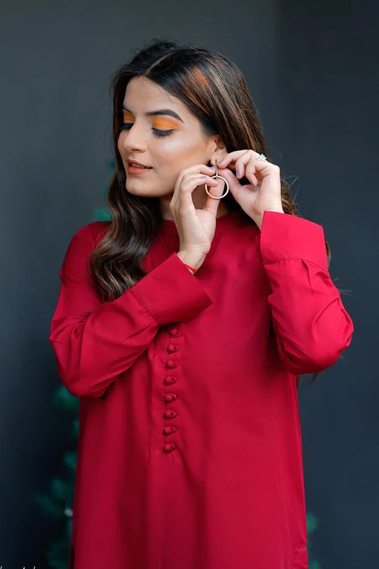 Zauk - 2 Piece - Red