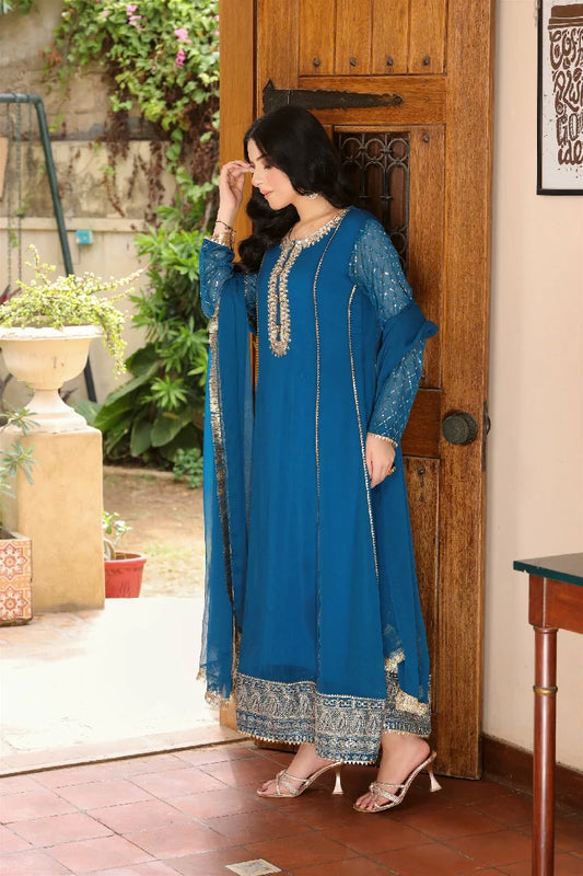 Picture of Manahils - Kurti 123 - Available at Raja Sahib