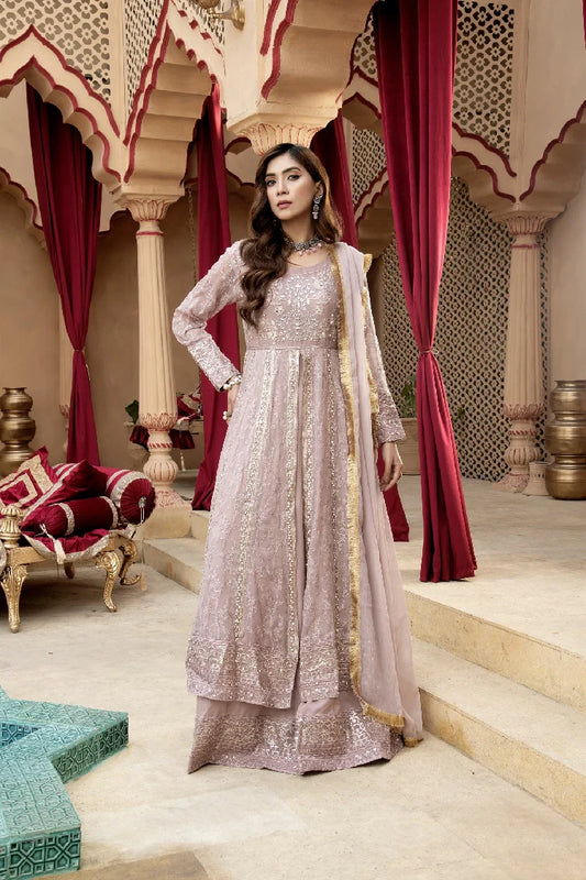 Picture of Manahils - Kurti-B-007-Lilac - Available at Raja Sahib