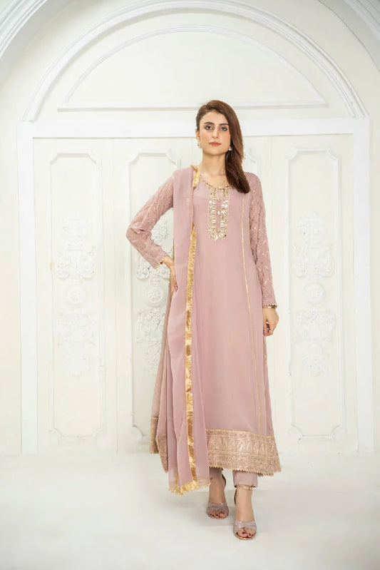 Picture of Manahils - Kurti 123-Lilac - Available at Raja Sahib