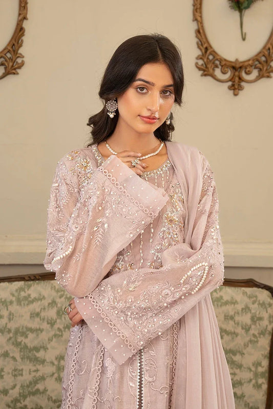Picture of Manahils - Rang Nirala Collection - K-160-Lilac - Available at Raja Sahib