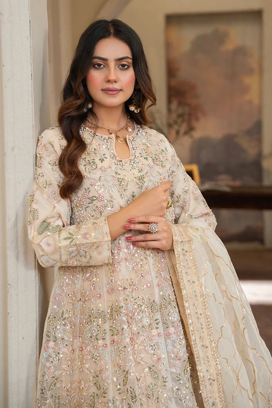 Picture of Manahils - Couture Collection - Luxury-022-Beige - Available at Raja Sahib