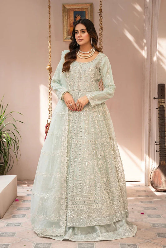 Picture of Manahils - Couture Collection - Luxury-018-Mint Green - Available at Raja Sahib