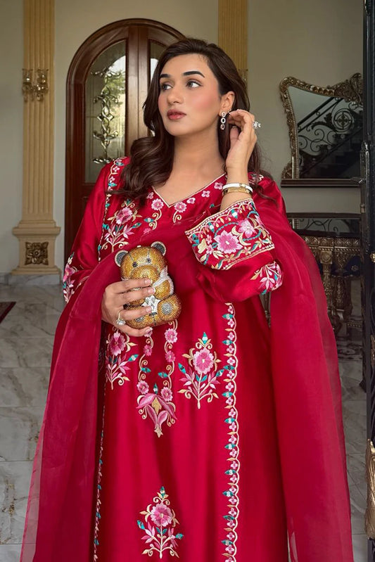 Picture of Manahils - Red Petal - Available at Raja Sahib