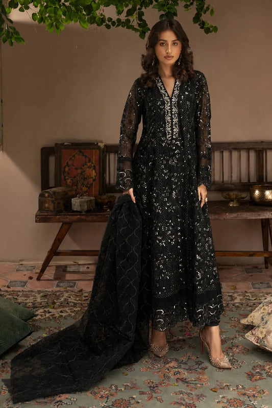 Picture of Manahils - K-151-Black - Available at Raja Sahib