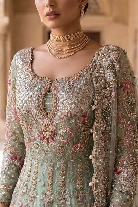 Picture of Maria Osama Khan - Dahlia Wedding Formals - Aurelia - Available at Raja Sahib