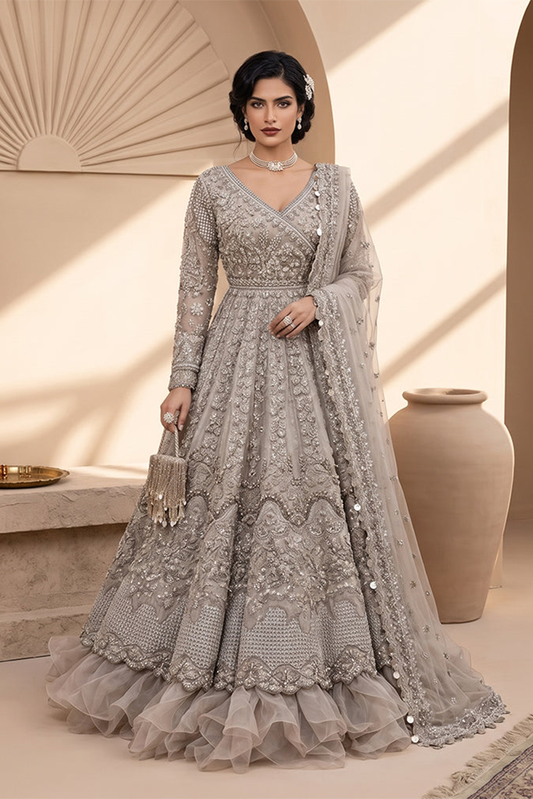 Picture of Maria Osama Khan - Dahlia Wedding Formals - Etherea - Available at Raja Sahib