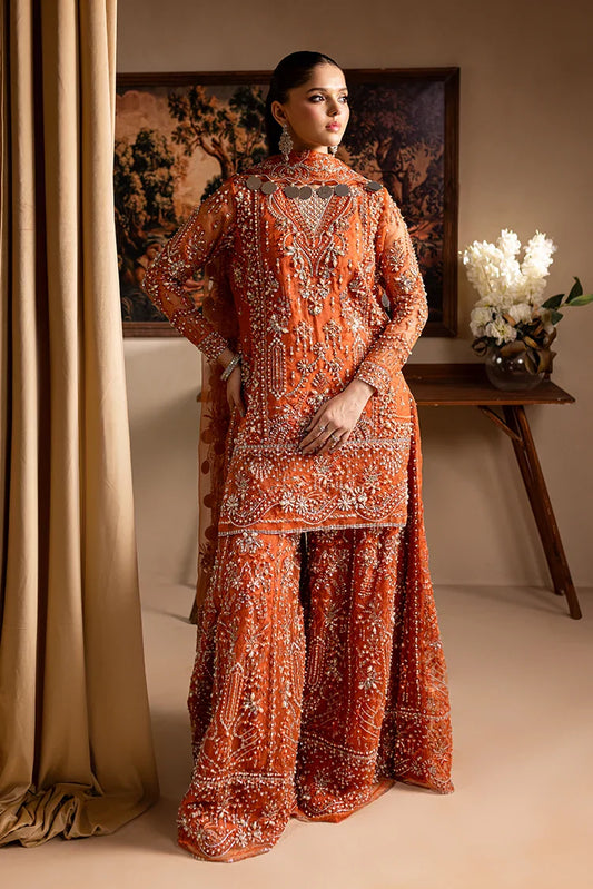 Picture of Maria Osama Khan - Lamhay Wedding Festive - Gulnaar - Available at Raja Sahib