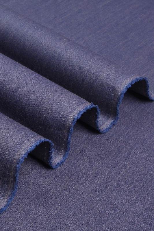 Picture of Fabrich - Signature Melange Cotton - Ultra Violet - Available at Raja Sahib