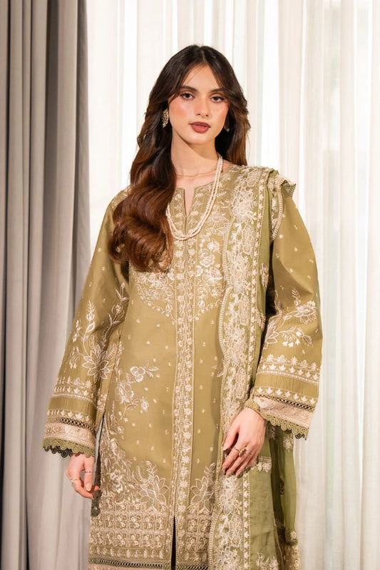 Picture of Meerak - Emboidered Lawn - Ayaal - Available at Raja Sahib