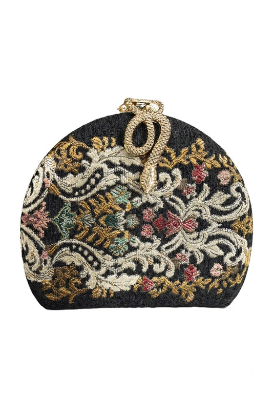 Picture of Merooz Luxe - Clutch - Calyra - Available at Raja Sahib