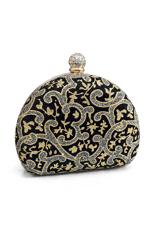 Picture of Merooz Luxe - Clutch - Novelle - Available at Raja Sahib