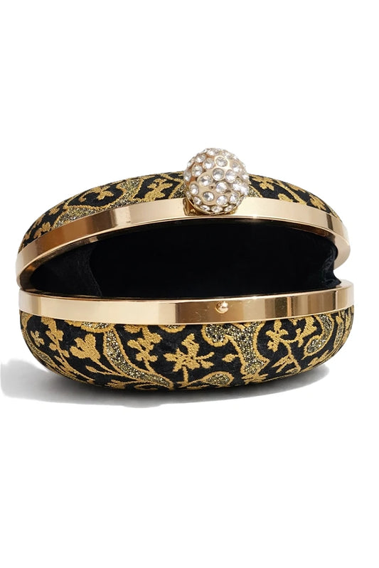 Picture of Merooz Luxe - Clutch - Novelle - Available at Raja Sahib
