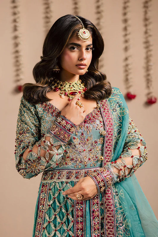 Picture of Maria Osama Khan - Jhil Mil Wedding Festive - D-008 - Chamkeli - Available at Raja Sahib