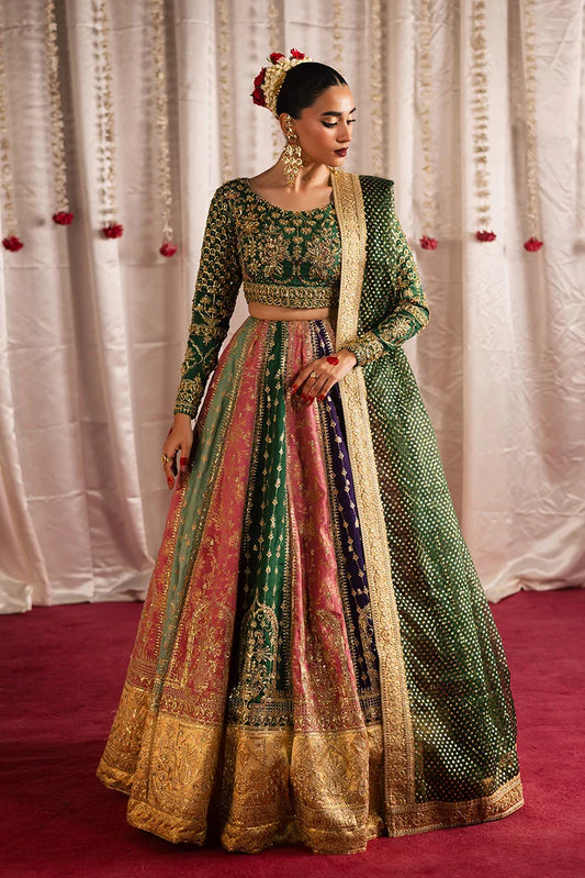 Picture of Maria Osama Khan - Jhil Mil Wedding Festive - D-001 - Rangrez - Available at Raja Sahib