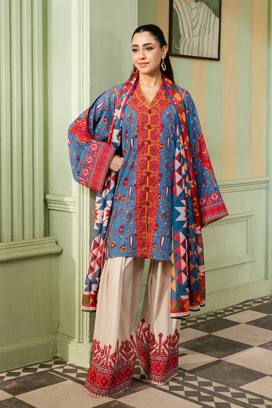 Picture of Maria Osama Khan - Retro '26 - Celeste - Available at Raja Sahib