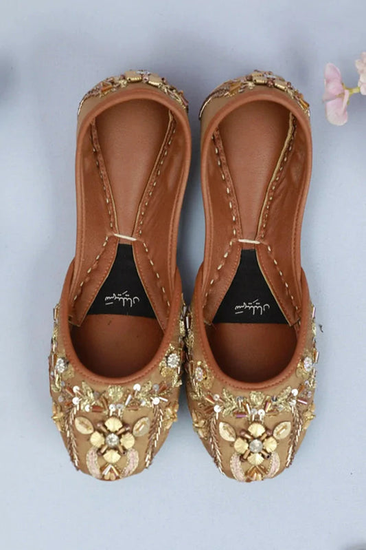 Picture of Saheliyan - Heer Collection - Murghabi Brown - Available at Raja Sahib