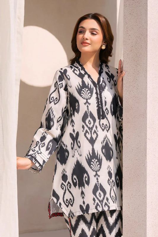 Picture of Noosh - Lawn Collection Vol I - Monochrome Muse - Available at Raja Sahib