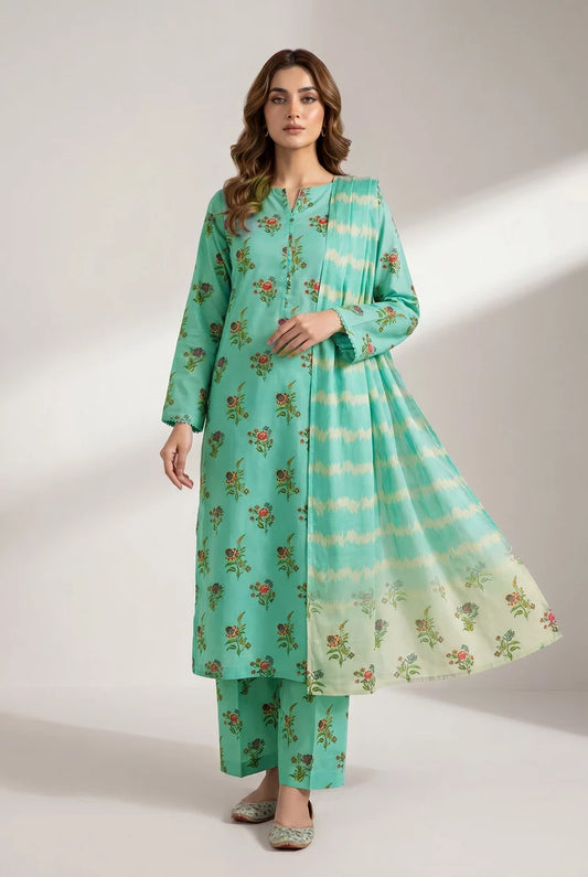 Kleren - Printed Lawn - N-37 - Unstitched