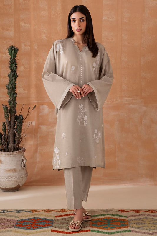 Picture of Embroidered Lawn Suit P1037 - 2 Piece - Available at Raja Sahib