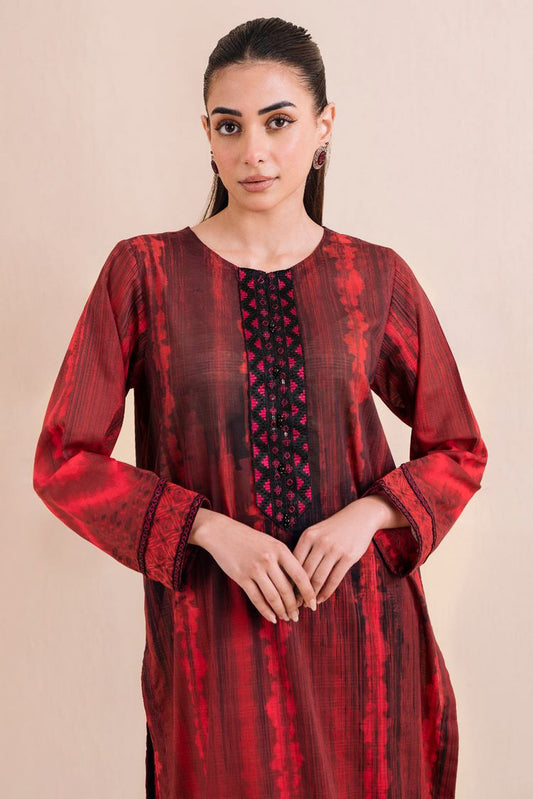 Picture of Embroidered Textured Lawn Suit P1041A - 2 Piece - Available at Raja Sahib