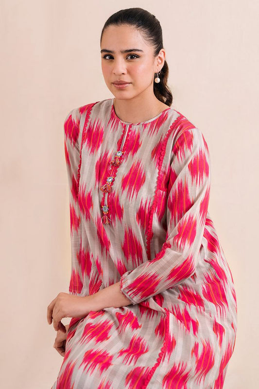 Picture of Digital Printed Textured Lawn Suit P1043A - 2 Piece - Available at Raja Sahib