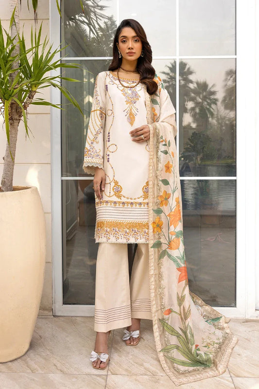 Picture of Tessa - Luxury Pret - Ethereal Sand - Available at Raja Sahib