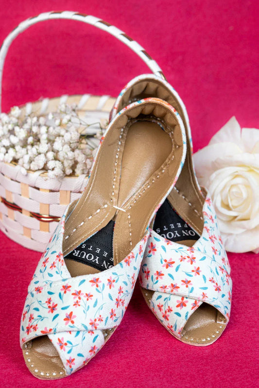 Picture of On Your Feets - Naubahar Collection - Floral Breeze - Available at Raja Sahib