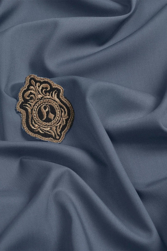 Picture of Fabrich - Men's Unstitch Prime Wash & Wear Kameez Shalwar - Arsenic - Available at Raja Sahib