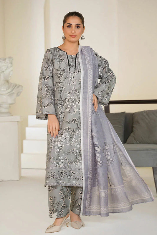 Picture of Threads & Weaves - 3 Piece - Silver Mist - Available at Raja Sahib