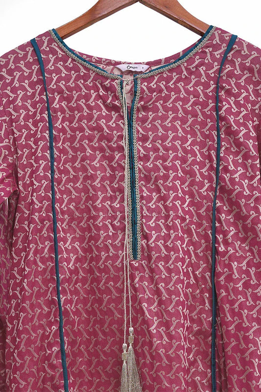 Picture of 6Teen - 3 Piece - Lawn Suit - Hot Pink - Available at Raja Sahib