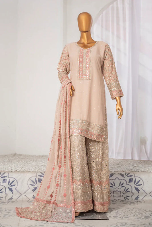 Picture of Saira Sultana - Naqsh e Jamaal - Zohra - Tea Pink - Available at Raja Sahib
