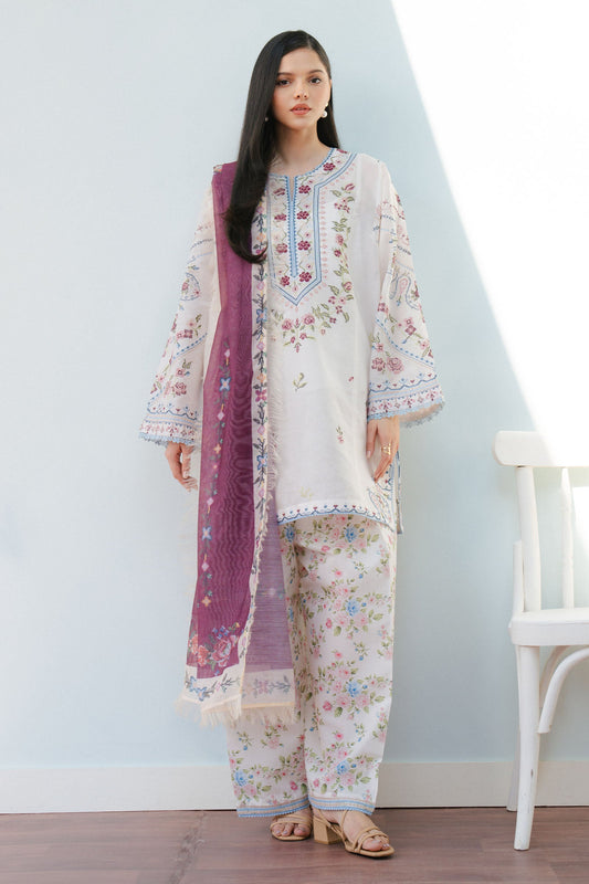 Picture of Zara Shahjahan - Coco Lawn Collection - SERENE-2B - Available at Raja Sahib