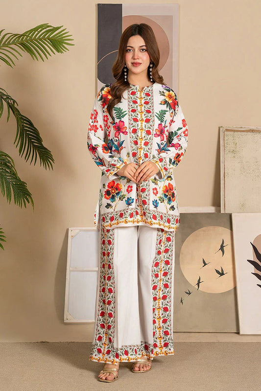 Picture of Stitch Vibes - Spring Muse Co-Ord - Available at Raja Sahib