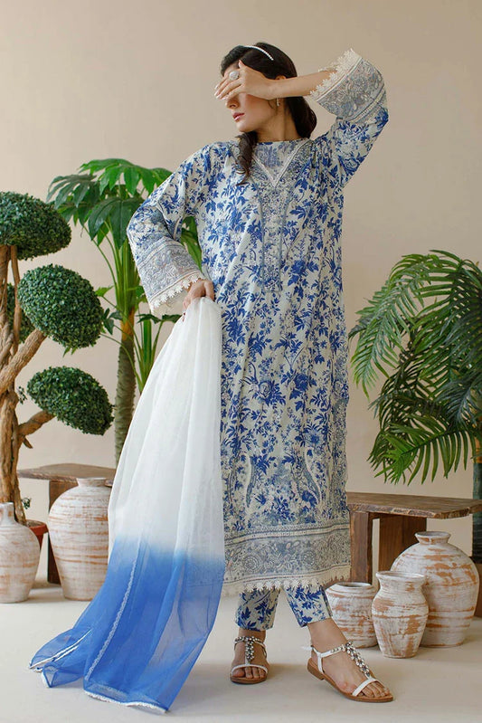 Picture of Ombrella - Embroidered - Wildflower - Available at Raja Sahib