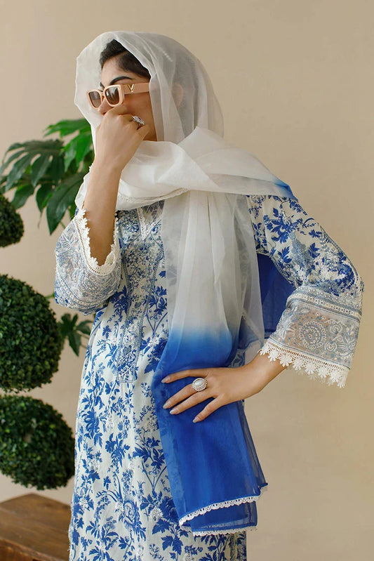 Picture of Ombrella - Embroidered - Wildflower - Available at Raja Sahib