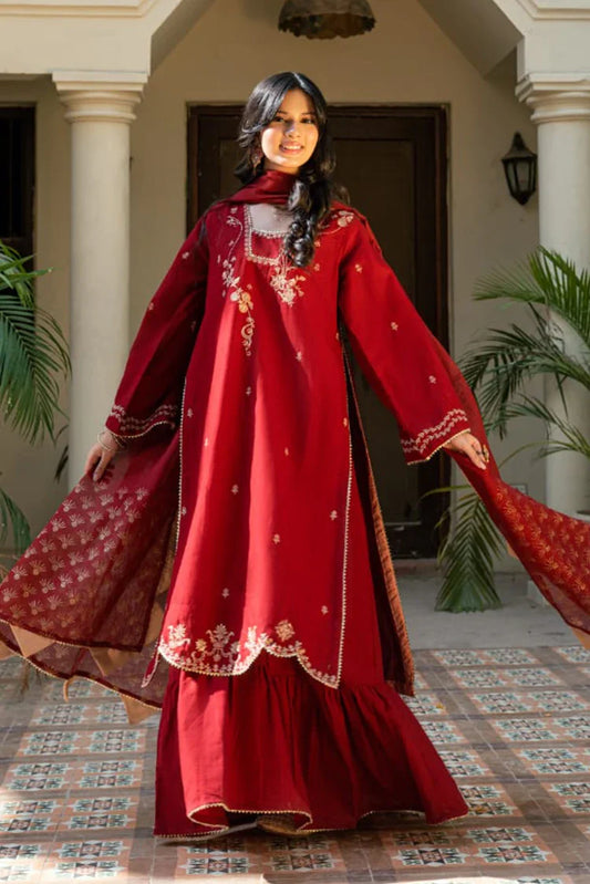 Omal By Komal - Sardiyon ki Shaam - Sareena - 2 PC