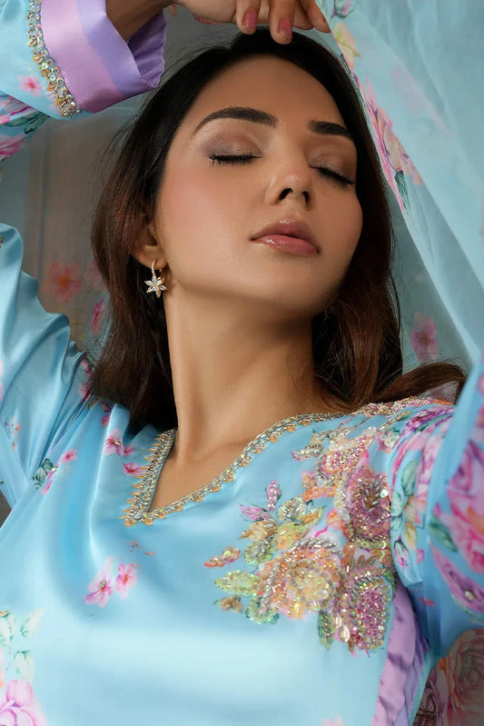 Picture of <!--ei-->Amber Imran - Silk Formals RTW Collection - Sombre - Available at Raja Sahib