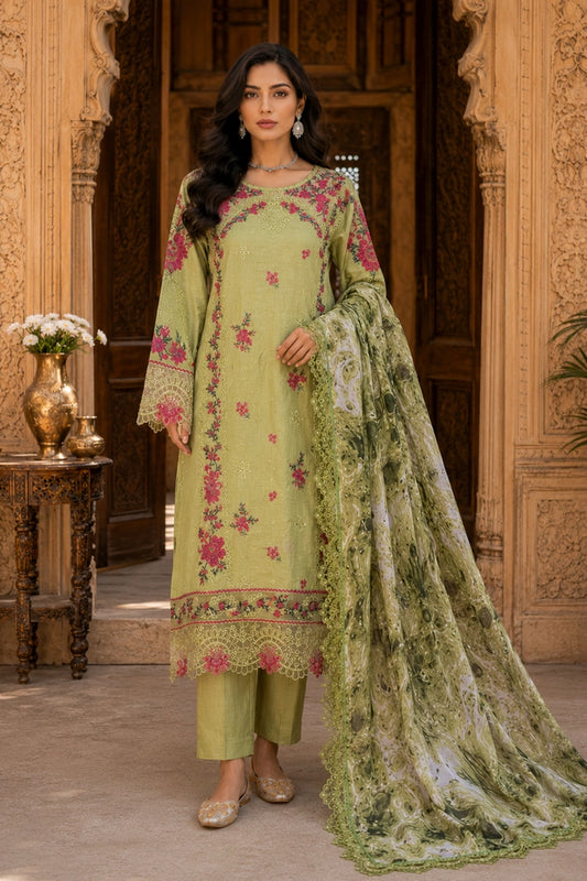 Picture of Kleren - Embroidered Dobby - S-31 - Unstitched - Available at Raja Sahib