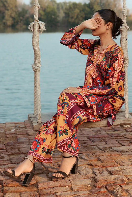 Picture of Tasneem Shamim - Natashaa - Crepe - Co-ords - Available at Raja Sahib