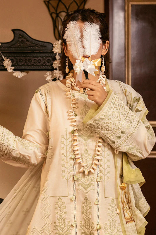 Picture of Tasneem Shamim - Ghazal Lawn Collection - Zeba - Available at Raja Sahib