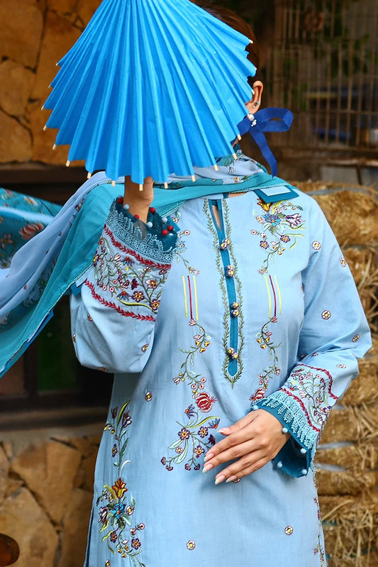 Picture of Tasneem Shamim - Ghazal Lawn Collection - Nazneen - Available at Raja Sahib