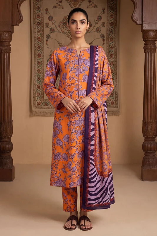 Kleren - Printed Lawn - U-31 - Unstitched