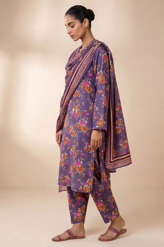 Picture of Kleren - Printed Lawn - D-45 - Unstitched - Available at Raja Sahib