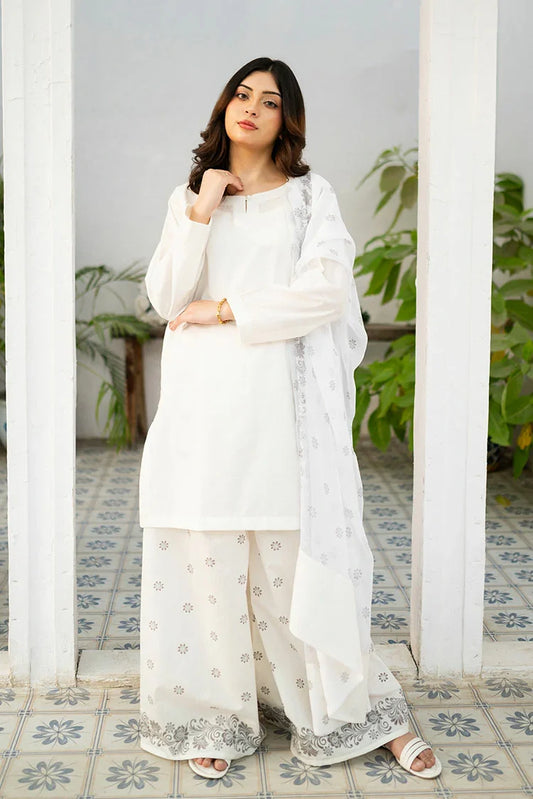 Picture of Zauk - Eid Edit - Kurta Set - White - Available at Raja Sahib