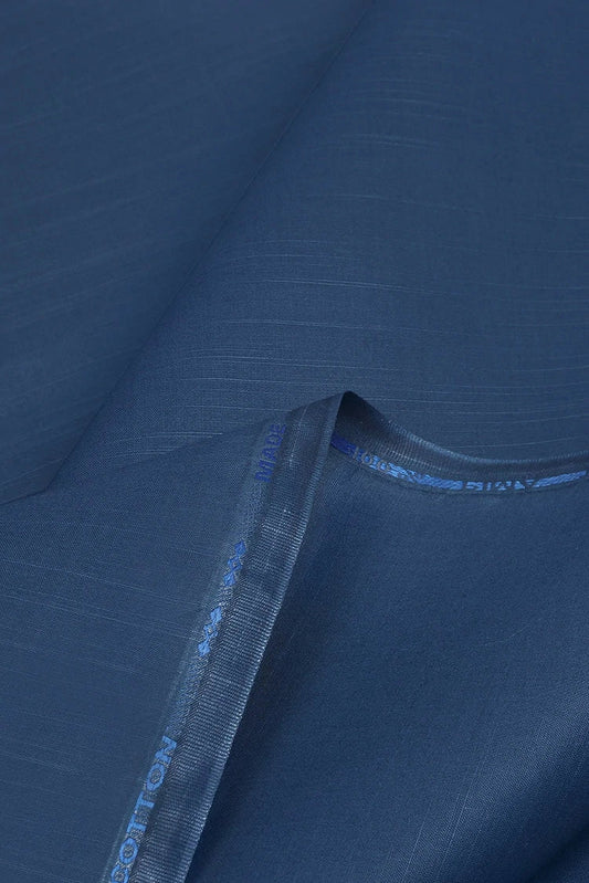 Picture of Fabrich - Zouq - Cotton - Prussian - Available at Raja Sahib