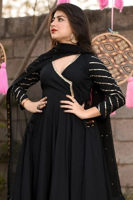 Zeek - Angrakha Black Suit Set - D2027