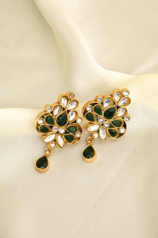 Picture of Zehnaz - Gul-e-Noor Earrings - Available at Raja Sahib